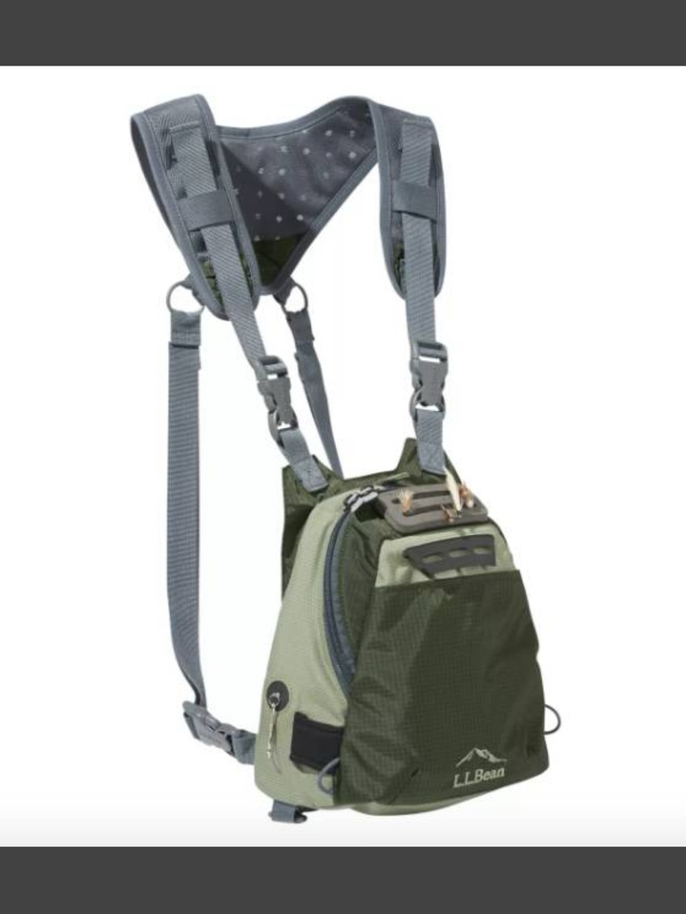 L.L. Bean Rapid River Micro Chest Pack for Fly Fisherman